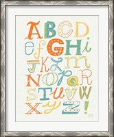 Framed Funky Letters Bright