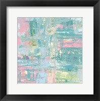 Framed Islands Abstract II Pastel