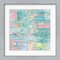 Framed Islands Abstract II Pastel