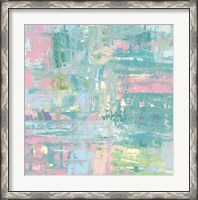 Framed Islands Abstract II Pastel