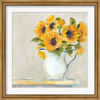 Framed Lotties Sunflowers