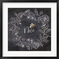 Framed Bee Sentiment Wreath Black III-Nice