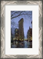 Framed Flatiron Rain