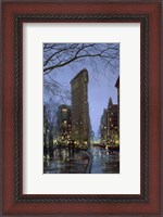 Framed Flatiron Rain