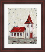 Framed 'Here is the Church' border=