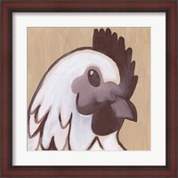 Framed Paint Hen