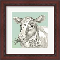 Framed 'Cow' border=