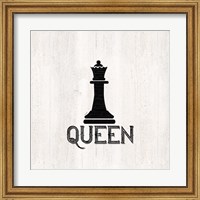 Framed Chess Piece II-Queen