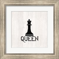 Framed Chess Piece II-Queen