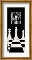 Framed Rather be Playing Chess Panel I-Every Battle