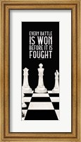 Framed Rather be Playing Chess Panel I-Every Battle