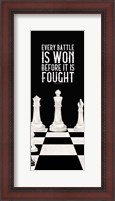 Framed Rather be Playing Chess Panel I-Every Battle