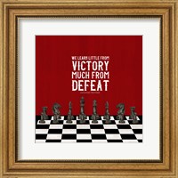 Framed Rather be Playing Chess Red II-Learn More