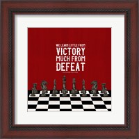 Framed Rather be Playing Chess Red II-Learn More