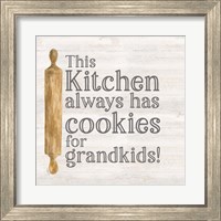 Framed 'Grandparent Life VI-Cookies' border=