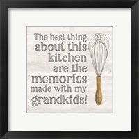 Framed 'Grandparent Life VII-Memories' border=