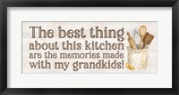Framed Grandparent Life Panel V-Memories