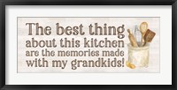 Framed Grandparent Life Panel V-Memories