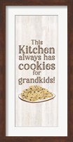Framed Grandparent Life Vertical I-Cookies