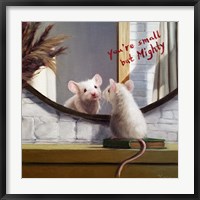 Framed Mighty Mouse