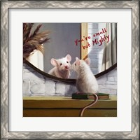 Framed Mighty Mouse