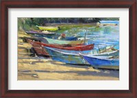 Framed Fishing Boats Marta