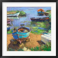 Framed Fishing Boats in Marsala