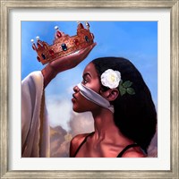 Framed Crown Me Lord - Woman