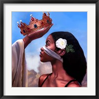 Framed Crown Me Lord - Woman