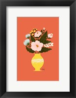 Framed Happy Flowers