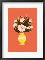 Framed Happy Flowers