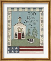 Framed God Bless America