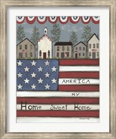 Framed America My Home Sweet Home