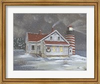 Framed Holiday West Quoddy