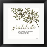 Framed Gratitude