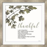 Framed Thankful