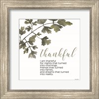 Framed Thankful