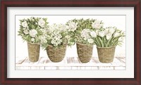 Framed Floral Baskets