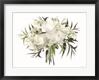 Framed White Boho Bouquet