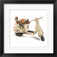 Framed Flower Garden Scooter