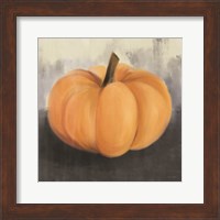 Framed Orange Rustic Pumpkin