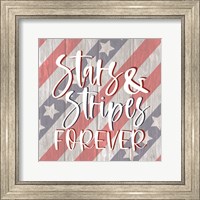 Framed Stars and Stripes Forever I