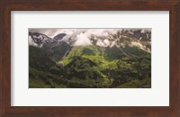 Framed Austrian Alps