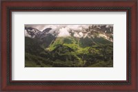 Framed Austrian Alps