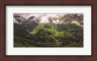 Framed Austrian Alps
