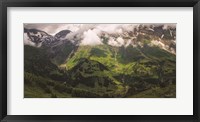 Framed Austrian Alps