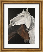 Framed Horse Hug