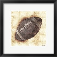 Framed 'Football Sketch' border=