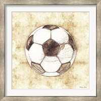 Framed Soccer Sketch
