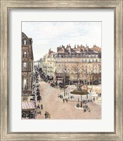 Framed La Rue Saint Honore